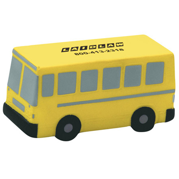 school bus stress ball